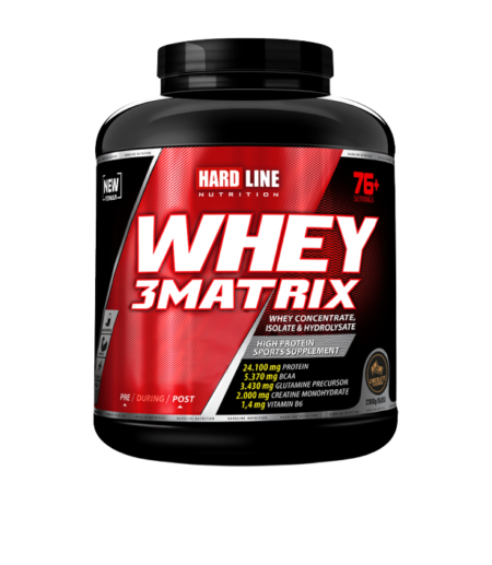 Hardline Whey 3Matrix 2300g Çikolatalı