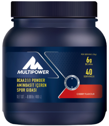 Multipower BCAA 2:1:1 Powder 400g Kirazlı