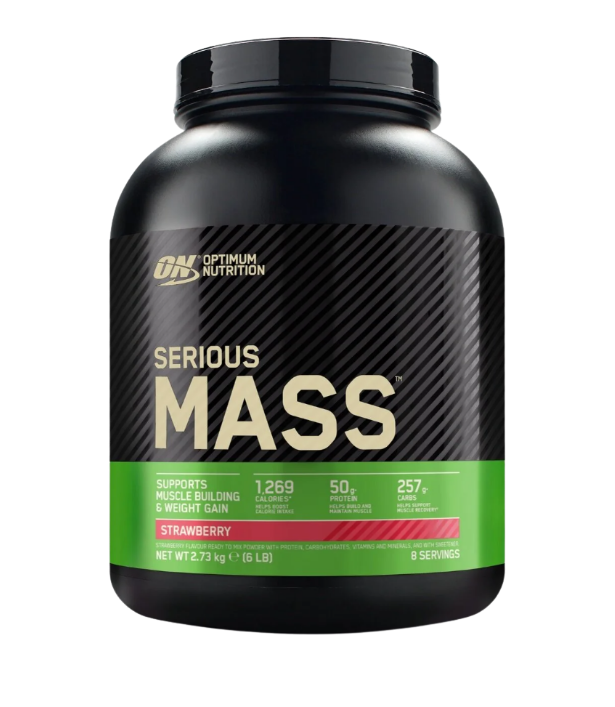 Optimum Nutrition Serious Mass 2730g Çilekli