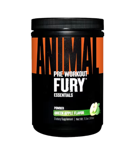 Universal Animal Fury Pre Workout 322g Yeşil Elmalı