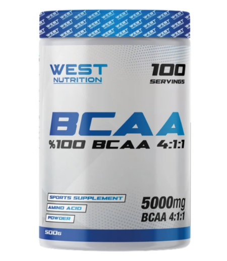 West Nutrition %100 BCAA 4:1:1 500g Aromasız
