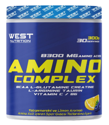 West Nutrition Amino Complex 300G Yaban Mersini ve Limon Aromalı