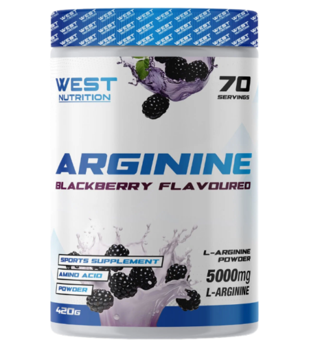 West Nutrition Arginine 420g Böğürtlenli