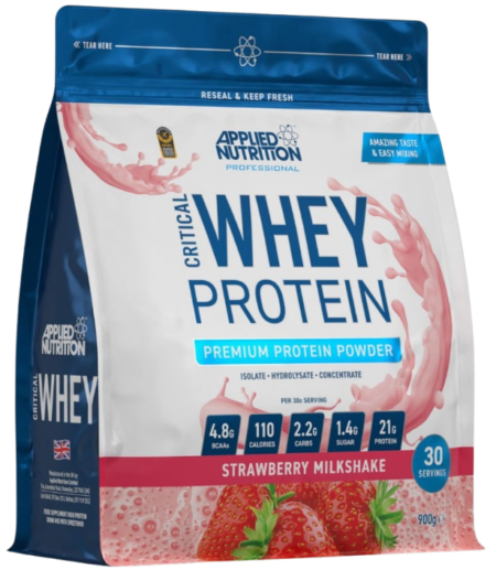 Applied Nutrition Critical Whey Protein 900g Çilekli