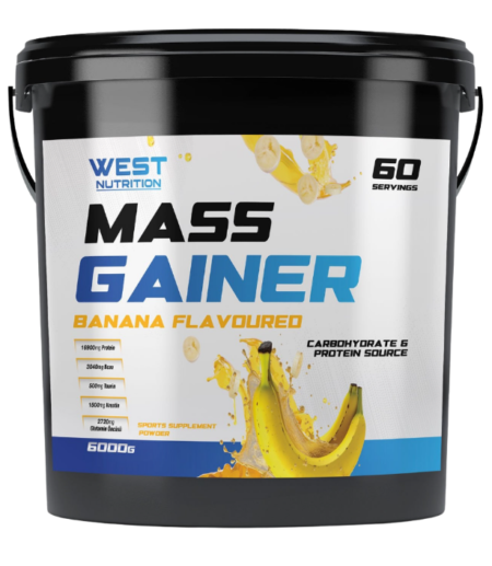 West Nutrition Mass Gainer 6000g Muzlu